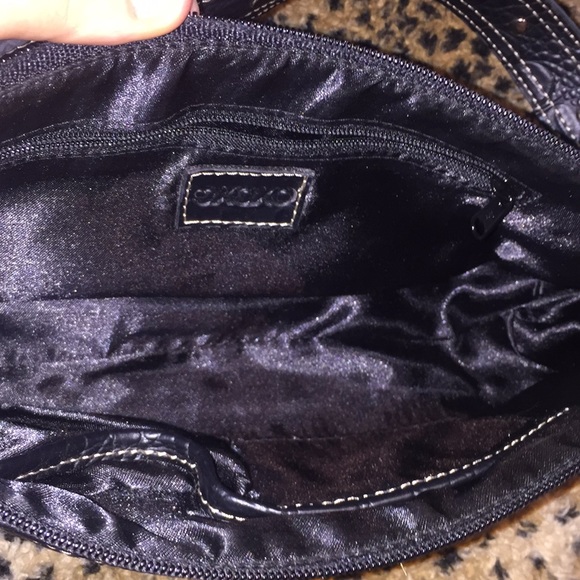 XOXO Black & Beige woven small purse NEW - Picture 7 of 7